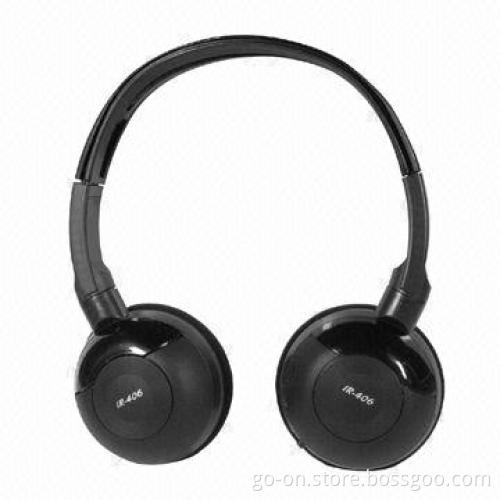 Swivel Style Infrared Wireless Headphone for Car Entertainment
